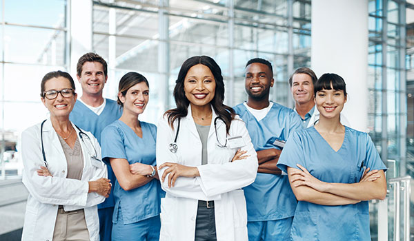 Group of doctors